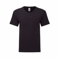 Fruit of the Loom Mens Iconic 150 T-Shirt - S, Black