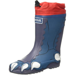 Dare 2B Childrens/Kids Mudplay Dinosaur Wellingtons - 3 UK, Prussian Blue