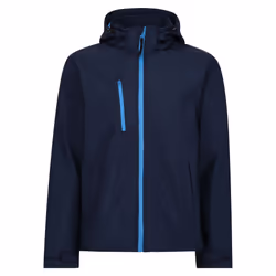 Regatta Mens Venturer 3 Layer Membrane Soft Shell Jacket - XL, Navy/French Blue