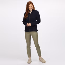 Regatta Womens/Ladies Honestly Made Recycled Full Zip Fleece - 16 UK, Navy