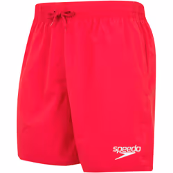 Speedo Mens Essentials 16 Swim Shorts - XL, Red
