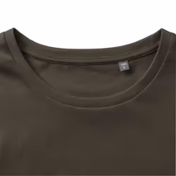 Russell Mens Organic Short-Sleeved T-Shirt - XS, Dark Olive