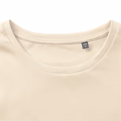 Russell Mens Organic Short-Sleeved T-Shirt - 2XL, Natural
