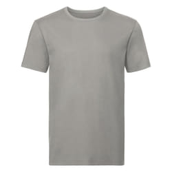 Russell Mens Organic Short-Sleeved T-Shirt - 2XL, Stone