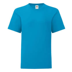 Fruit of the Loom Childrens/Kids T-Shirt - 3-4 Years, Azure