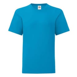 Fruit of the Loom Childrens/Kids T-Shirt - 12-13 Years, Azure