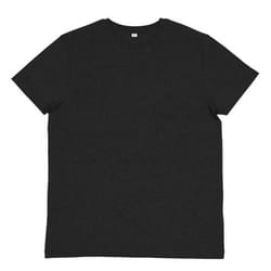 Mantis Mens Short-Sleeved T-Shirt - XS, Charcoal Grey Melange