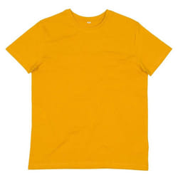 Mantis Mens Short-Sleeved T-Shirt - XS, Mustard Yellow