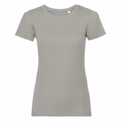 Russell Womens/Ladies Organic Short-Sleeved T-Shirt - 2XL, Stone
