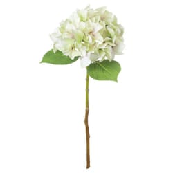Hill Interiors Shabby Hydrangea Artificial Flower - One Size, Green