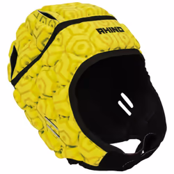 Rhino Unisex Adult Rugby Headguard - L, Yellow