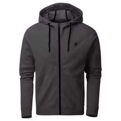 Dare 2B Mens Modulus Full Zip Hoodie - 2XS, Charcoal Grey