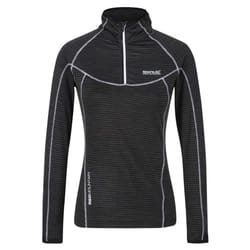 Regatta Womens/Ladies Yonder Fleece Top - 12 UK, Black