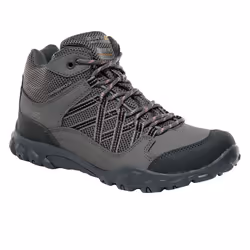 Regatta Childrens/Kids Edgepoint Boots - 13 UK Child, Granite/Apricot