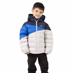 Trespass Childrens/Kids Layout Padded Jacket - 3-4 Years, Pale Grey