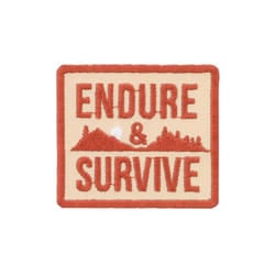 Grindstore Endure And Survive Iron On Patch