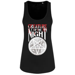 Grindstore Womens/Ladies Creature Of The Night Vest Top - XXL, Black