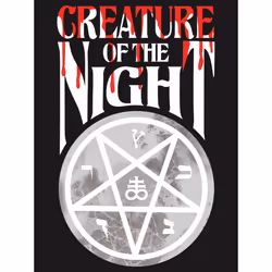Grindstore Womens/Ladies Creature Of The Night Vest Top - XXL, Black