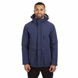 Trespass Mens Vauxelly Waterproof Jacket - S, Navy