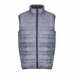 Regatta Mens Fire Down Padded Bodywarmer - S, Grey Marl/Black