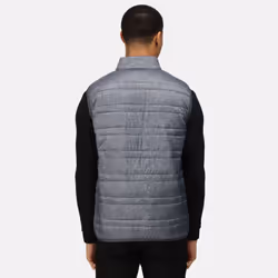 Regatta Mens Fire Down Padded Bodywarmer - S, Grey Marl/Black