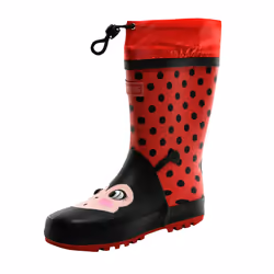 Dare 2B Childrens/Kids Mudplay Dinosaur Wellingtons - 4 UK, Red/Black