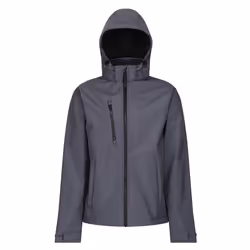 Regatta Mens Venturer 3 Layer Membrane Soft Shell Jacket - 3XL, Seal Grey/Black