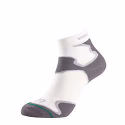 1000 Mile Mens Fusion Socks - XL, White/Grey