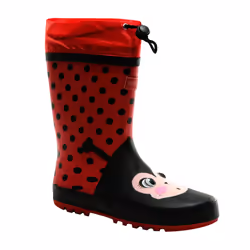 Dare 2B Childrens/Kids Mudplay Dinosaur Wellingtons - 6 UK, Red/Black