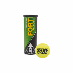 Dunlop Fort All Court Tennis Balls (Pack Of 3)