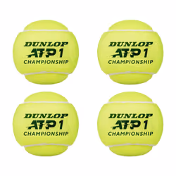 Dunlop ATP Championship Tennis Balls (Pack of 4)