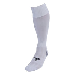 Precision Childrens/Kids Pro Plain Football Socks - 12 UK Child-2 UK, White