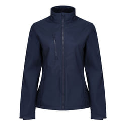 Regatta Womens/Ladies Ablaze Three Layer Soft Shell Jacket - 18 UK, Navy