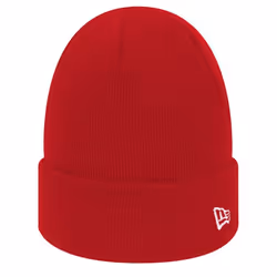 New Era Unisex Adult Flag Knitted Beanie - One Size, Scarlet