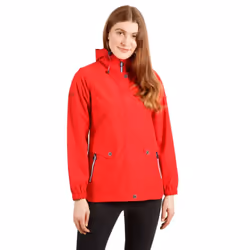 Trespass Womens/Ladies Flourish Waterproof Jacket - XL, Red