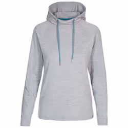 Trespass Womens/Ladies Hattie Active Hoodie - 6 UK, Platinum Grey Marl