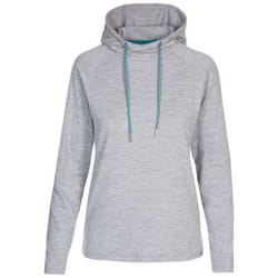 Trespass Womens/Ladies Hattie Active Hoodie - 6 UK, Platinum Grey Marl