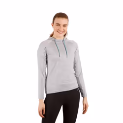 Trespass Womens/Ladies Hattie Active Hoodie - 6 UK, Platinum Grey Marl