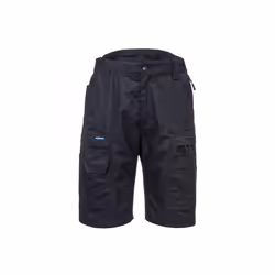 Portwest Mens KX3 Ripstop Shorts - 36S, Black