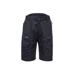 Portwest Mens KX3 Ripstop Shorts - 36S, Black
