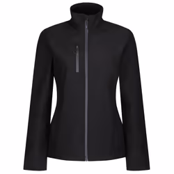 Regatta Womens/Ladies Honestly Made Recycled Soft Shell Jacket - 16 UK, Black