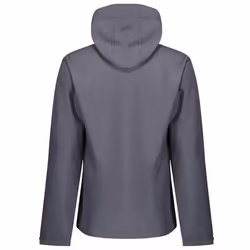Regatta Mens Venturer Hooded Soft Shell Jacket - M, Seal Grey/Black