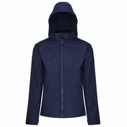 Regatta Mens Venturer Hooded Soft Shell Jacket - 3XL, Navy/Navy