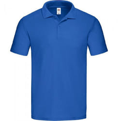 Fruit of the Loom Mens Original Pique Polo Shirt - S, Royal Blue