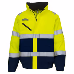 Yoko Mens Fontaine Jacket - XXL, Yellow/Navy