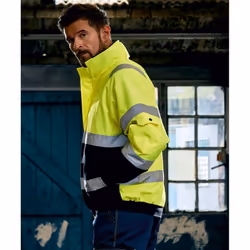 Yoko Mens Fontaine Jacket - XXL, Yellow/Navy
