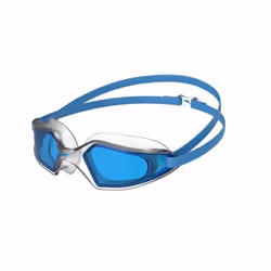 Speedo Unisex Adult Hydropulse Swimming Goggles - One Size, Clear/Blue