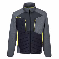 Portwest Unisex Adult DX4 Baffled Jacket - S, Grey/Black/Yellow