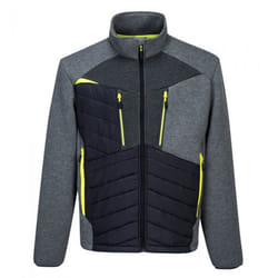 Portwest Unisex Adult DX4 Baffled Jacket - XXL, Grey/Black/Yellow