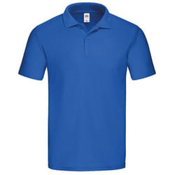 Fruit of the Loom Mens Original Polo Shirt - M, Royal Blue